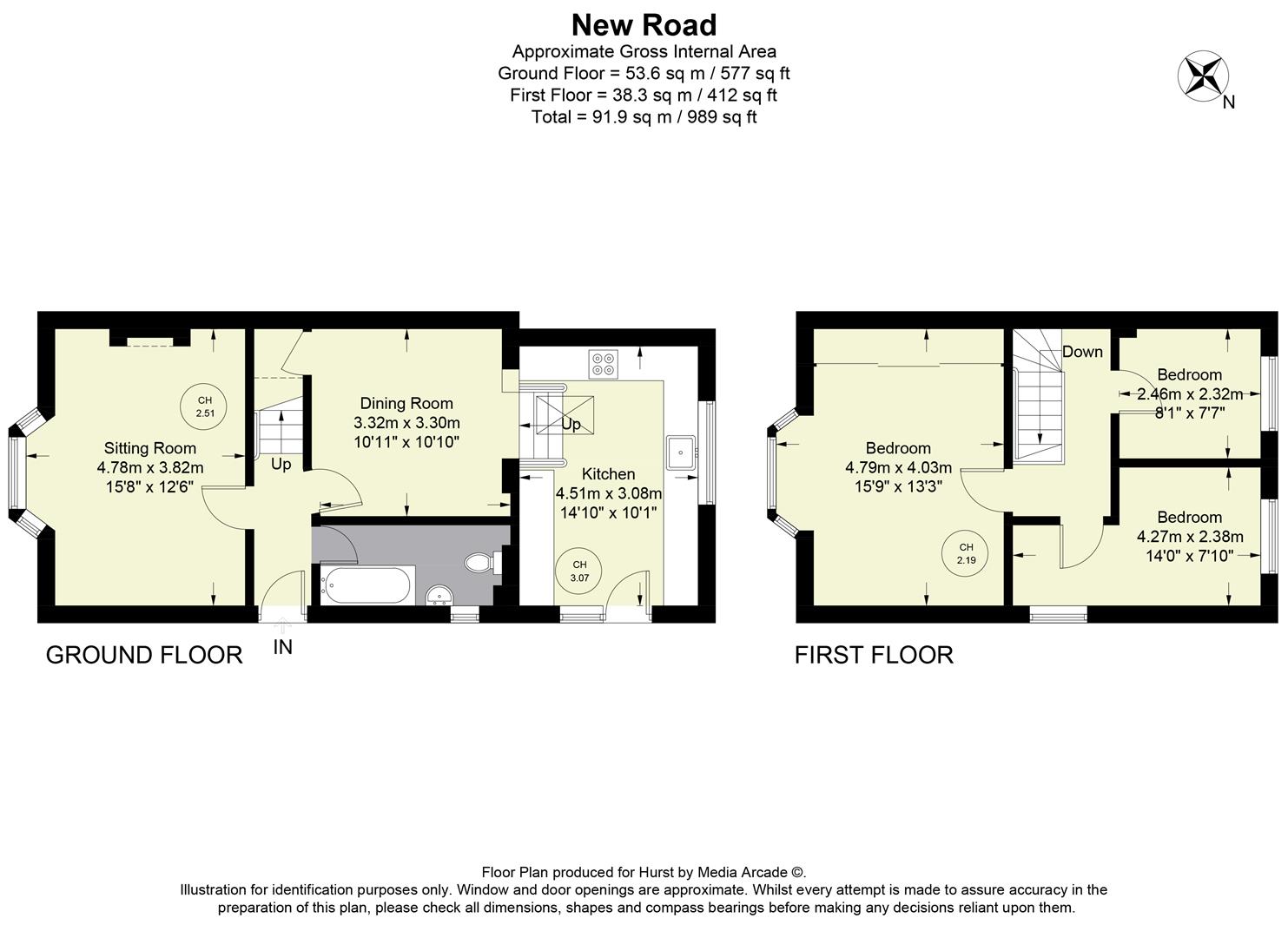 Property details for SANDS, HIGH £465,000 Sold (STC) Vebra